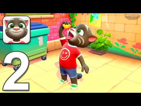 Talking Tom Cat - Gameplay Walkthrough Part 2 - Lemon (iOS, Android)