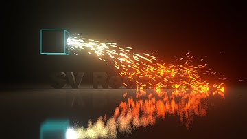 Redshift C4D / Thinking Particles / Sparks