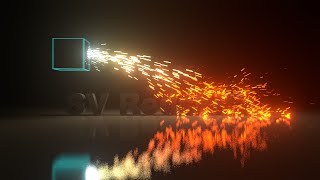 Redshift C4D / Thinking Particles / Sparks