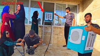 Fire. At Tahereh's house!Amazing purchase of water cooler, equipment and installation |Return. zaman