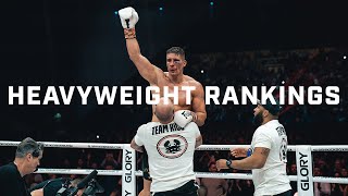GLORY Heavyweight Rankings Nov. 2021