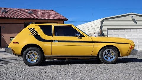 1974 AMC Gremlin X Walk-around Video