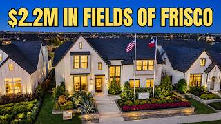 Luxury Home in Fields of Frisco Texas | 5 Bed Model Tour Near PGA & Universal Studios