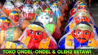 Vlog Toko Ondel Ondel & Oleh Oleh Betawi Di Setu Babakan