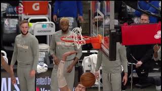 Brook Lopez with a CRAZY DUNK Bucks vs Hwaks Game 6