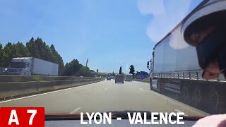 A7 | Lyon - Valence [France Timelaps]