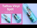 Tattoo Vinyl Split Tumbler Tutorial