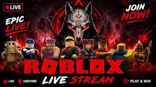 ROBLOX LIVE NOW | JOIN THE ULTIMATE GAMING STREAM!