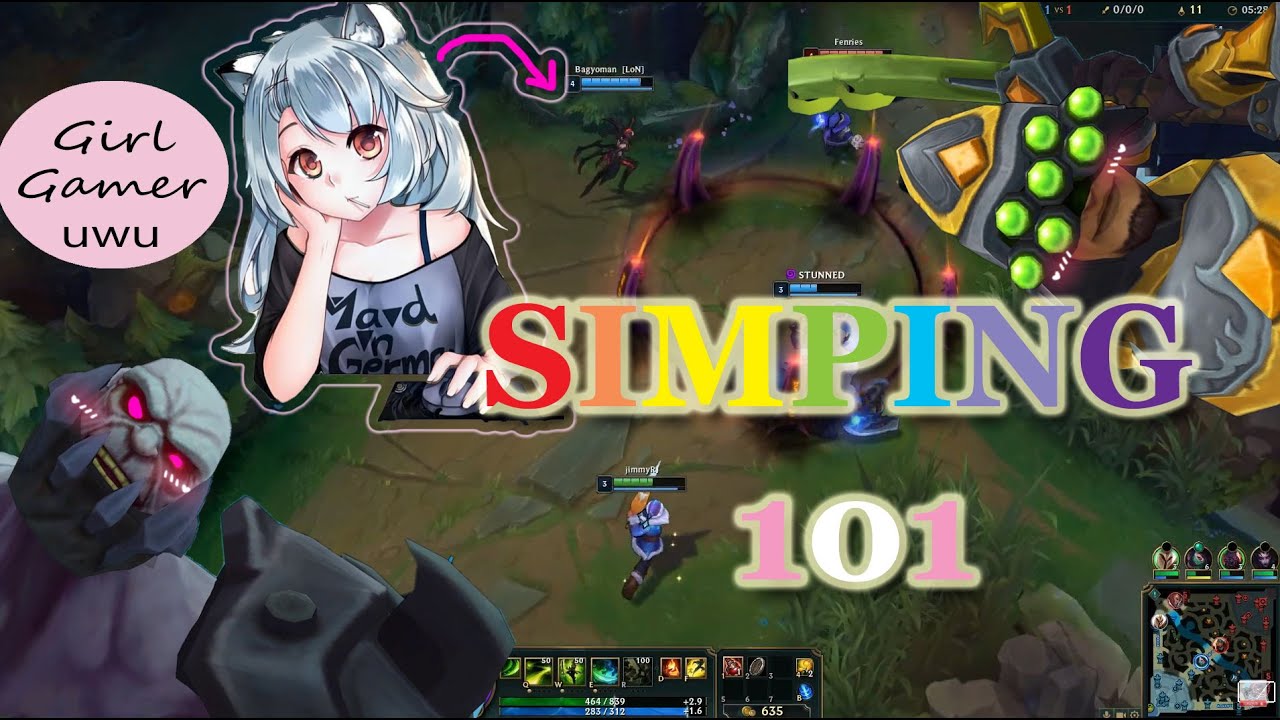 GIRL GAMER ?? | SIMPING TIME | LEAGUE OF LEGENDS