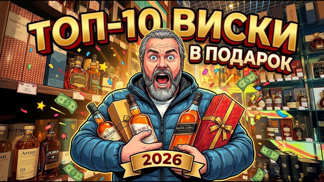 ТОП-10: ВИСКИ в ПОДАРОК на 23 Февраля