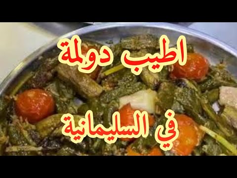 اطيب و الذ دولمة في السليمانية مطعم سهلوكة