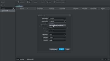 DSS Express S Add Dahua Recorder via P2P