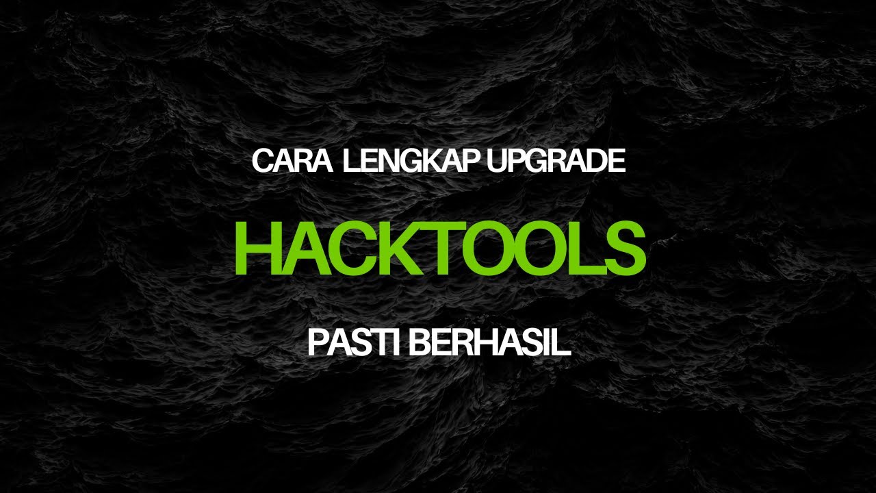 TUTORIAL UPGRADE HACKTOOLS LENGKAP! CARA BAYAR PAKE CRYPTO ANTI GAGAL
