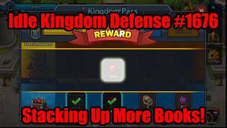 Idle Kingdom Defense #1676 - Stacking Up More Books! -  #IdleKingdomDefense