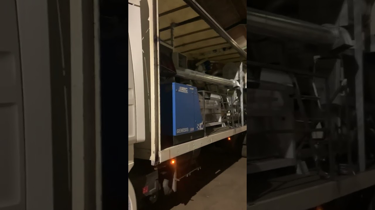 Ergot removal made easy with this Scania R series with SATAKE colour sorter.