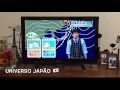 Previsão do tempo na TV japonesa.🌩☀️🌨🌤🌧📺