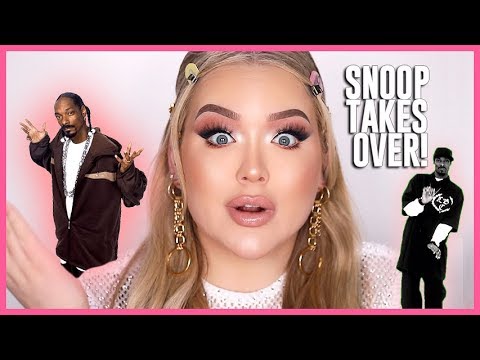 SNOOP DOGG NARRATES MY MAKEUP ROUTINE!