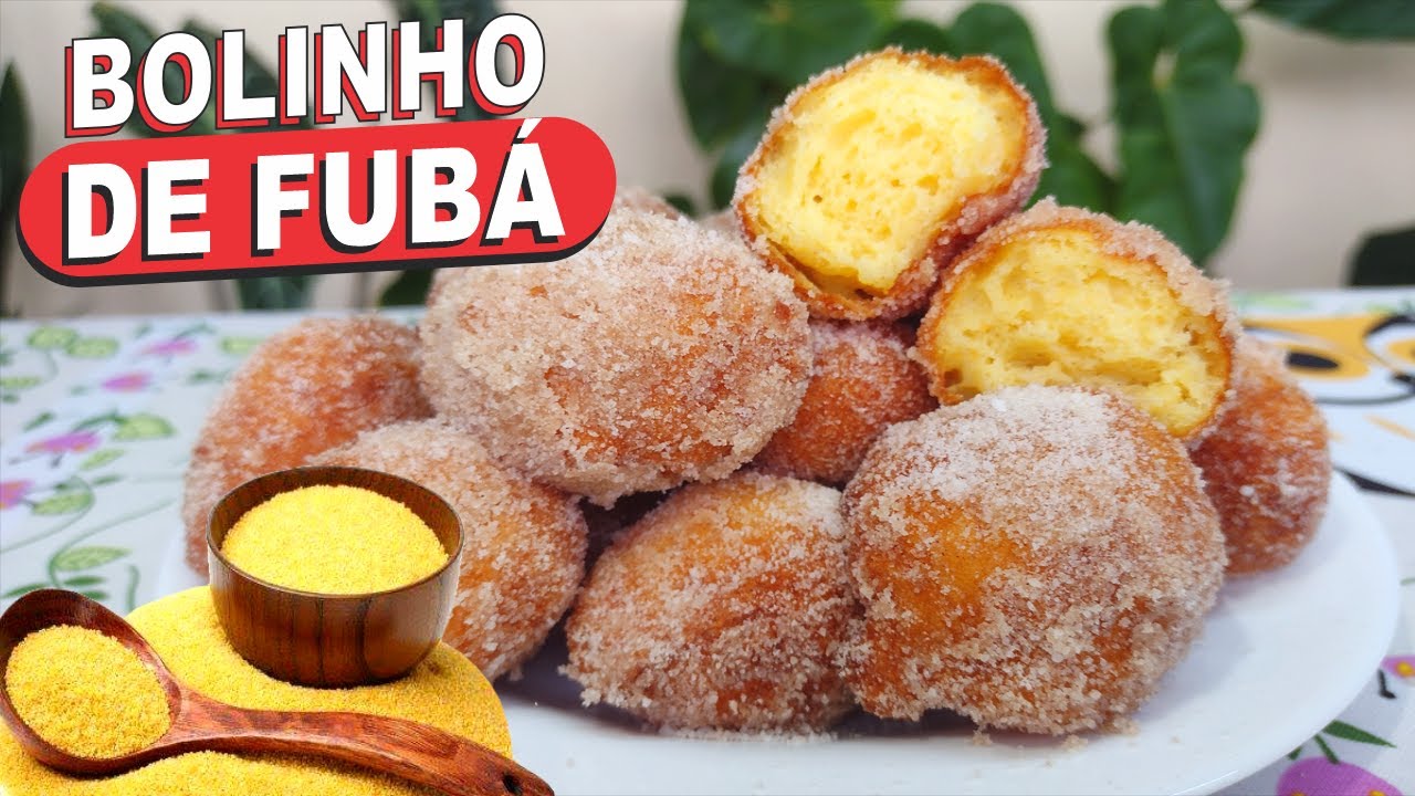 FOFINHO, SEQUINHO SEM GLÚTEN❗😱 BOLINHO DE CHUVA DE FUBÁ SUPER DELICIOSO!