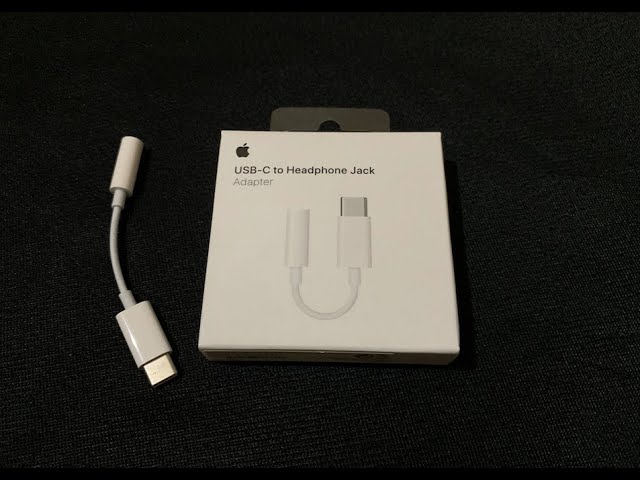 Apple USB C to Headphone Jack | TypeC to 3.5mm | Apple TypeC converter Review