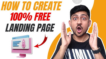 How To Create A Landing Page For Free Without Website Step By Step Tutorial