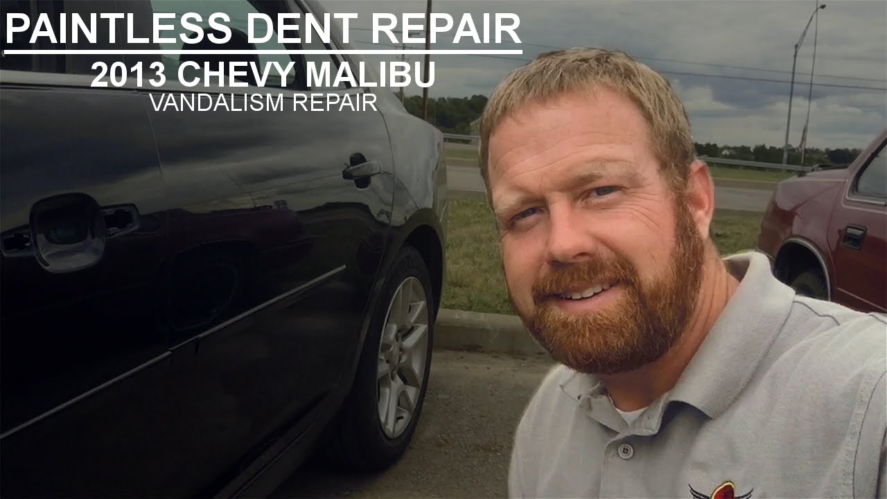 Paintless Dent Repair in Pittsburgh, PA for Chevy Malibu Vandalism
