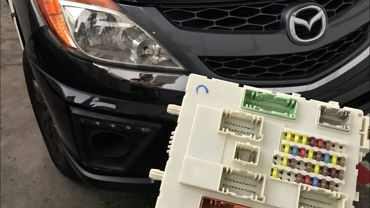 MazdaBT50Pro กล่องBCMล็อก ไฟต่ำไม่ติด ขึ้นโค๊ดU3000