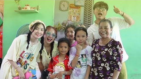 Ghé lớp học tình thương Cô Mươn siêu đáng yêu tại Sóc Trăng | Hương Lý Official