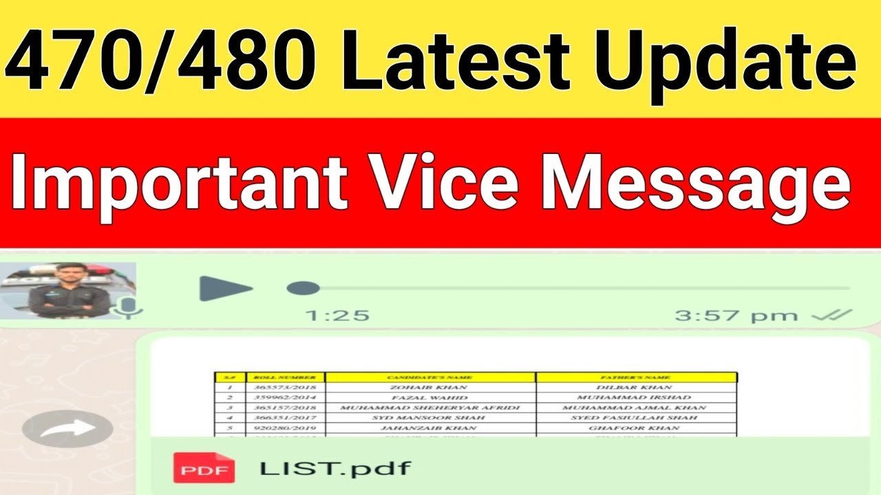 Spd-470/480 Latest Update🔥💕 | Important Vice Message  