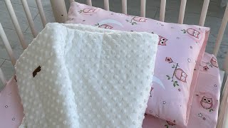 Baby Rubber Sheet and Pillow Set | Bebek Lastikli Çarşaf ve Yastık Takımı