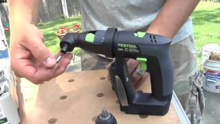 Festool CXS Compact Cordless Drill Demo and Open Box