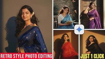Ai Retro Style Vintage Photo Editing Prompts | Google Gemini Viral Photo Editing - Nano Banana Ai