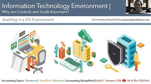 Auditing in a CIS Environment | Why are Controls and Audit Important?