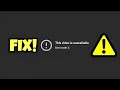 Fix YouTube Error Code 4 Video Unavailable Problem Solved In Seconds 2025 Guide 