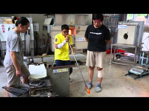 20150704王翊夾頸完繼續吹玻璃
