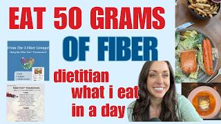 Dietitian What I EAT In A Day 50g of Fiber WITHOUT Tracking