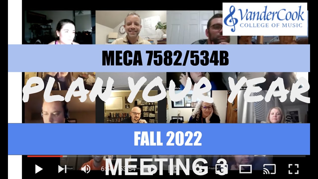 Repertoire, Score Study, Boonshaft, Online Meeting 3