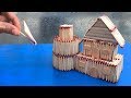 How To Make House Fire With Matches - Match Stick House Fire