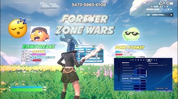 Forever Zonewars Fortnite Gameplay | Chill Lofi Beats 😴 | Insane Controller Settings |