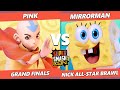 SSC Fall Fest NASB GRAND FINALS Pink Aang Vs MirrorMan Spongebob Nick All Star Brawl 