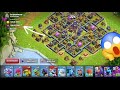 Attacking some of rank battle🤯😱✨🔥💀in clash of clans😬#coc#gaming#strategy 