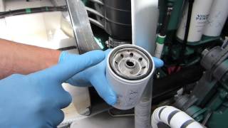 How to... Change a diesel engine fuel filter | Motor Boat & Yachting