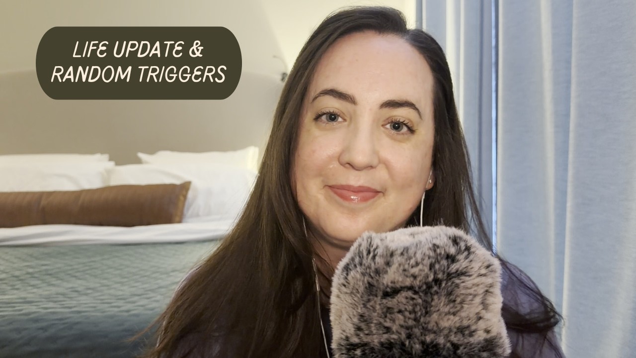 ASMR Life Update in a Soft Whisper | Random Tapping & Cozy Sounds