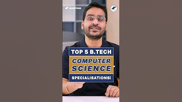 💥Top 5 BTech Computer Science Specializations💥Highest Packages BTech! #shorts #btechjobs #btechcse