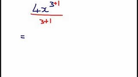 The opposite of the derivative