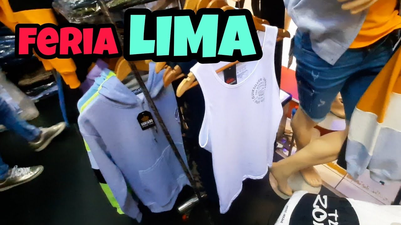 FERIA LIMA ropa urbana de tendencia, replicas A1 - YouTube