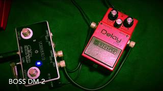 最古のアナログディレイエフェクター！BOSS DM-1 Delay Machineを