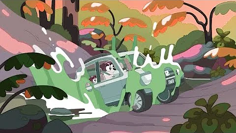 Bluey - Jack's Dad's CRAZY Car Skills! (Sponsored By: Gamavision Csupo Effects)