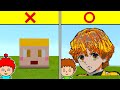 【マイクラ】ゴウキ、鬼滅の刃の我妻善逸を作る！【ゴウキゲームズ】