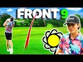 The Best My Golf Swing Has Ever Felt! | Can I Beat My 18 Hole Record 68? | Front 9