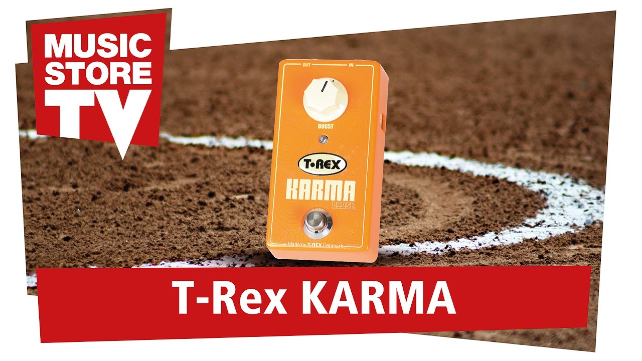 T-Rex Engineering Karma Clean Boost Guitar Effects Pedal with